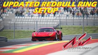 ASSETTO CORSA FERRARI 488 GT3 REDBULL RING UPDATED SETUP