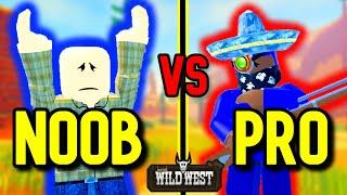 NOOB vs PRO [Roblox The Wild West]