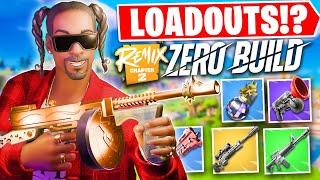 Best LOADOUTS for Zero Build in Remix Chapter 2 Guide | Fortnite Tips