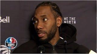 Kawhi Leonard talks getting booed, Spurs' tribute video in return to San Antonio | NBA Sound