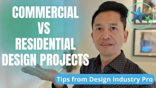 Commercial vs Residential Interior Design Projects