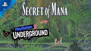 Secret of Mana PS4 Gameplay | PlayStation Underground