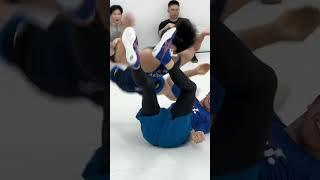 레슬링 국가대표의 업어치기 스피드