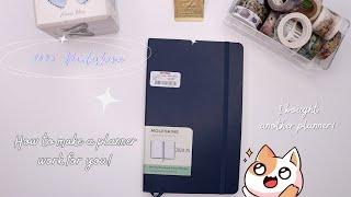 2025 Planner Moleskine Weekly | How To Make A Planner Work For You | I bought another planner