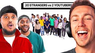 Miniminter Reacts To 20 Strangers vs 2 YouTubers