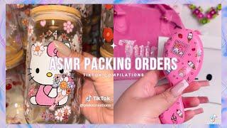 ASMR Packing Orders TikTok Compilation#7