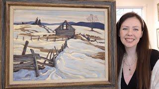 Maurice Haycock - Old Barn Near Gracefield Quebec