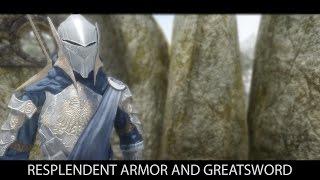 DARK SOULS INSPIRED - Skyrim Mods - Resplendent Armor and Greatsword