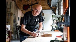 Het bouwen van een cigarbox gitaar door Henry Grootenhuis