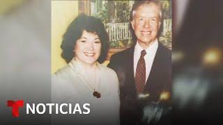 Latina que trabajó con Jimmy Carter recuerda sus principios | Noticias Telemundo