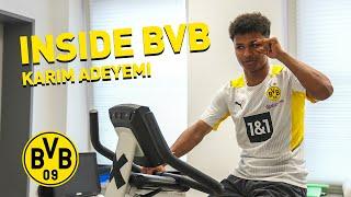 Karim Adeyemis erster Tag | Medizincheck, Unterschrift, Besuch im Stadion | INSIDE BVB