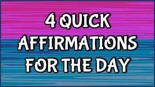 Short Affirmations For The Day | SandZ Affirmations