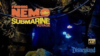 Finding Nemo Submarine Voyage On Ride Low Light 4K POV Disneyland 2024 08 11