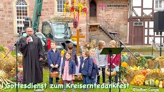 Ökumenischer Gottesdienst zum Kreiserntedankfest am 6.10. 2024 im Rittergut Völkershausen