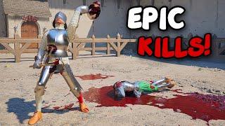 Brutal Fights & Gore in Physics Based Medieval Fencing Game! - Half Sword Playtest #33