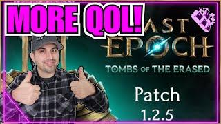 Last Epoch Drops Update 1.2.5! Corruption Number, New Settings, Dive Bomb Bug Fixes... Yikes!!