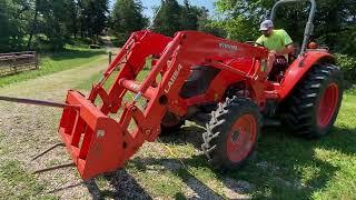 Kubota M5660SU Hydraulic shift tractor