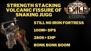 POE 3.25 Volcanic Fissure of Snaking JUGG, bigger, better, faster, thicker, takes on the world!