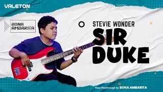 "STEVIE WONDER - SIR DUKE" BASS PLAYTHROUGH BY BONA AMBARITA   |  JAMMING SESSION