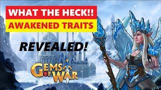 Gems of War Immortal Glacia AWAKENED TRAITS! Good or Bad?