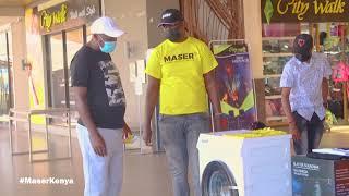How to use MASER WASHING MACHINE