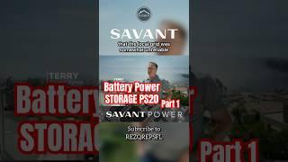 Savant Power Storage PS20 (part 1) #homeautomation #energyefficiency #floridahomes