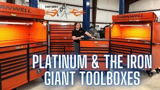 Cornwell Platinum & Iron Giant Toolboxes & Calculate Wheel/Tire Sizes - Stacey David's Gearz S15 E13