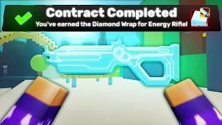 I Unlocked THE DIAMOND ENERGY RIFLE WRAP... (Roblox Rivals)