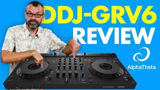 AlphaTheta DDJ-GRV6 Review + Groove Circuit & Stems FX Demo