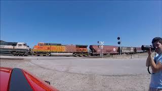 Santa Fe, Executive unit, BN, and Savage at Santa Fe Jct