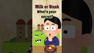 Milk or Steak? #joke #classicjoke