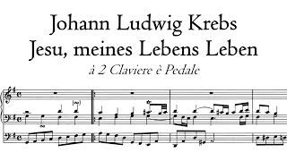 Krebs - Jesu, meines Lebens Leben - Metzler Organ, Poblet, Hauptwerk