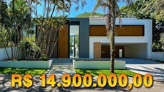 NEW 850M² MODERN CINEMATOGRAPHIC HOUSE FOR SALE IN ITANHANGÁ!! | MULLER IMÓVEIS RJ