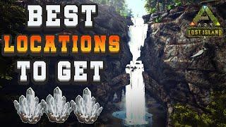 Best Locations to Get Crystal on Ark : Lost Island