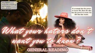WHAT YOUR HATERS DON’T WANT YOU TO KNOW? ️🫨🫣