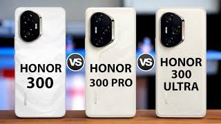 Honor 300 5G Vs Honor 300 Pro 5G Vs Honor 300 Ultra 5G