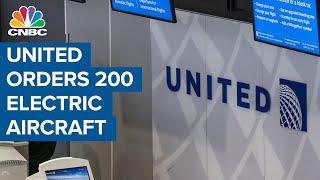 United Airlines orders 200 electric vertical aircraft