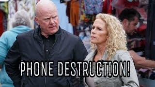 EastEnders - Phil Mitchell Breaks Lisa Fowler's Phone (5th September 2019)