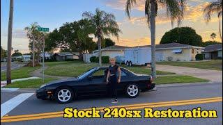 STOCK 240sx Drift Build
