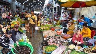 Cambodia's Fresh Market Food - Central Market & Boeng Trabek Market