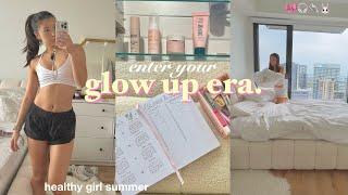 HEALTHY GIRL SUMMER GUIDE motivation tips, morning routine, healthy habits, aesthetic vlog