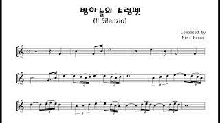 "밤하늘의 트럼펫" 테너색소폰 연주 (Il Silenzio) Tenor saxophone cover