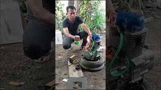 How to Starting 150cc Bike Engine Outdoors