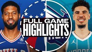 Game Recap: 76ers 121, Hornets 108