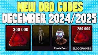 Dead by Daylight CODES 2025, DBD Redeem Codes December - January 2025, Dbd BloodPoint Code New Codes