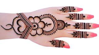 Stylish Easy Mehandi design Front hand Mehndi design|Simple Mehandi ka design|Mehndi designs|Mehandi