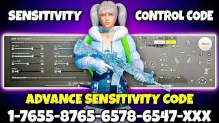 BGMI 3.8 UPDATE SENSITIVITY CODE | BGMI BEST SENSITIVITY SETTINGS | BGMI ZERO RECOIL SENSITIVITY