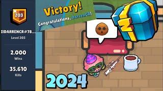 ZOMBS ROYALE IN 2024??? Win #2000 + Chest opening