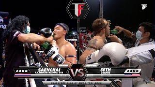 Saenchai P.K.Saenchai Muaythai Gym VS Seth Grande | THAI FIGHT Kard Chuek We Love Pathum