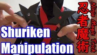 ninja magic tricks tutorial/Ninja's Shuriken Manipulation/UHM